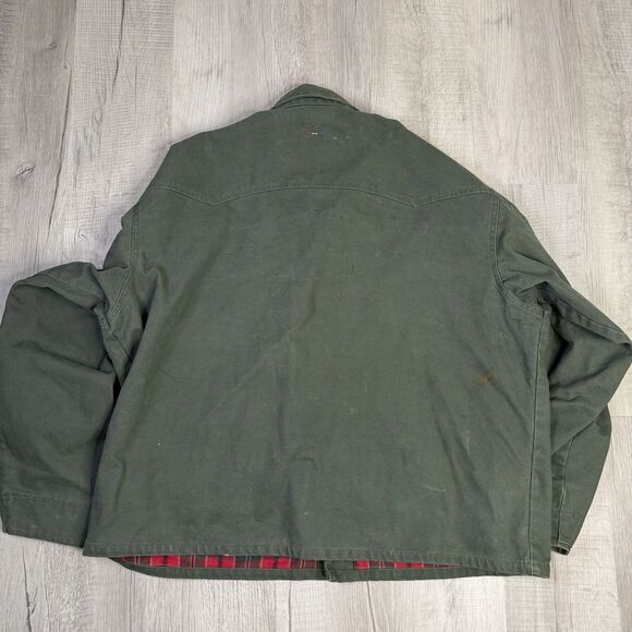 Vtg 90s Walls Western Wear Fleece Lined Jacket Cotton Coat Mens 3XL Navy Vet - Picture 11 of 12